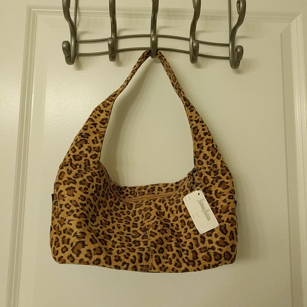 Neiman Marcus Leopard Print Handbag